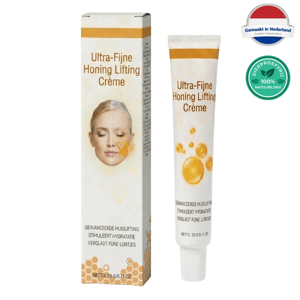 Extreem fijne honing-liftcrème