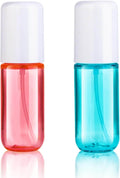 TravelMist – Navulbare Mini Sprayflesjes in roze en blauw, handige hervulbare sprayflesjes voor onderweg.