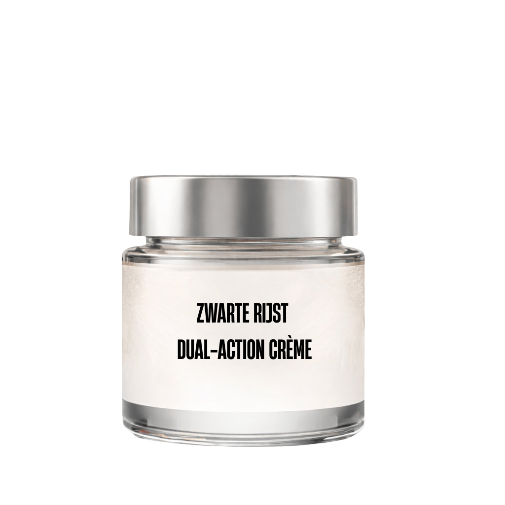 Zwarte rijst dual-action crème
