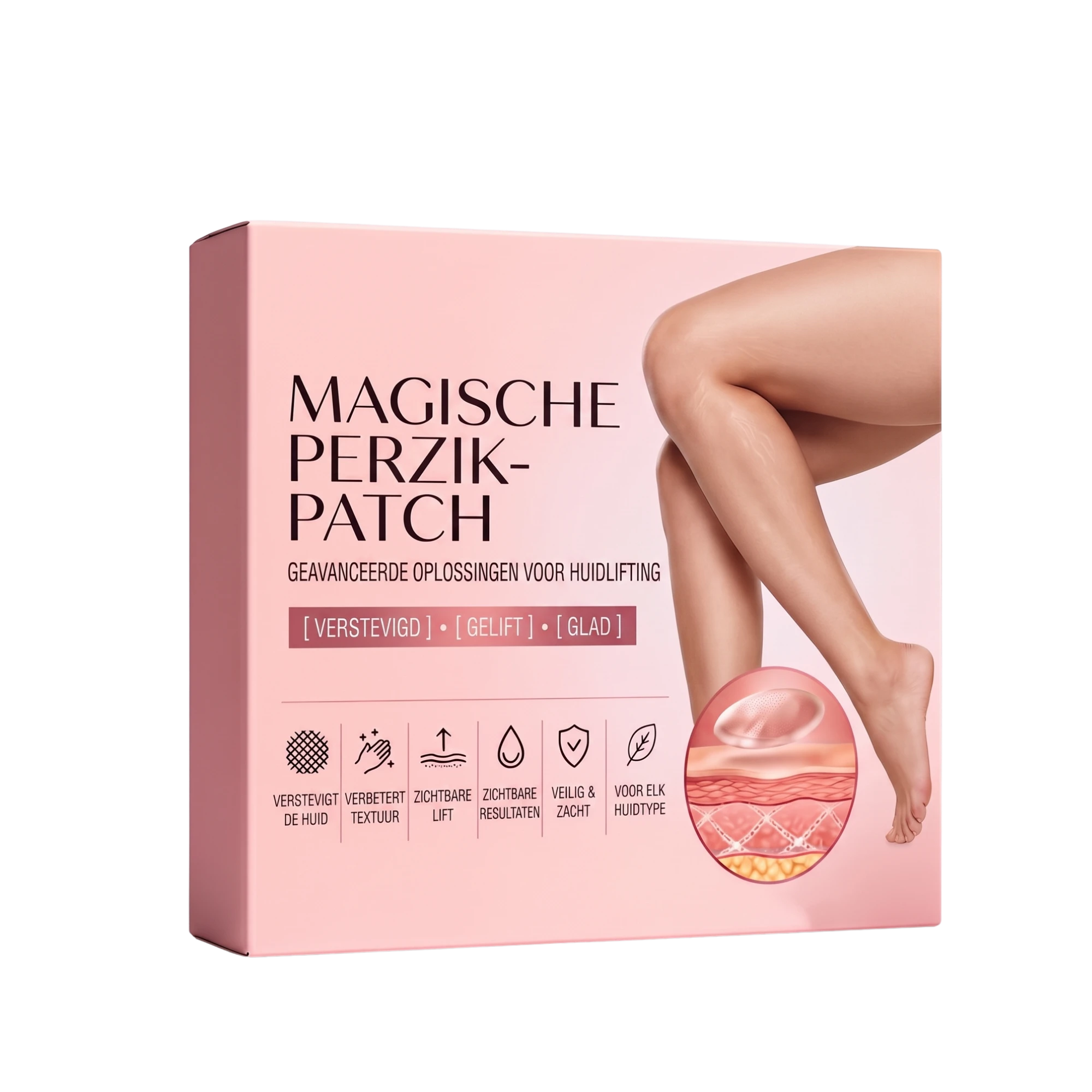 Premium Magische Perzik-Patch