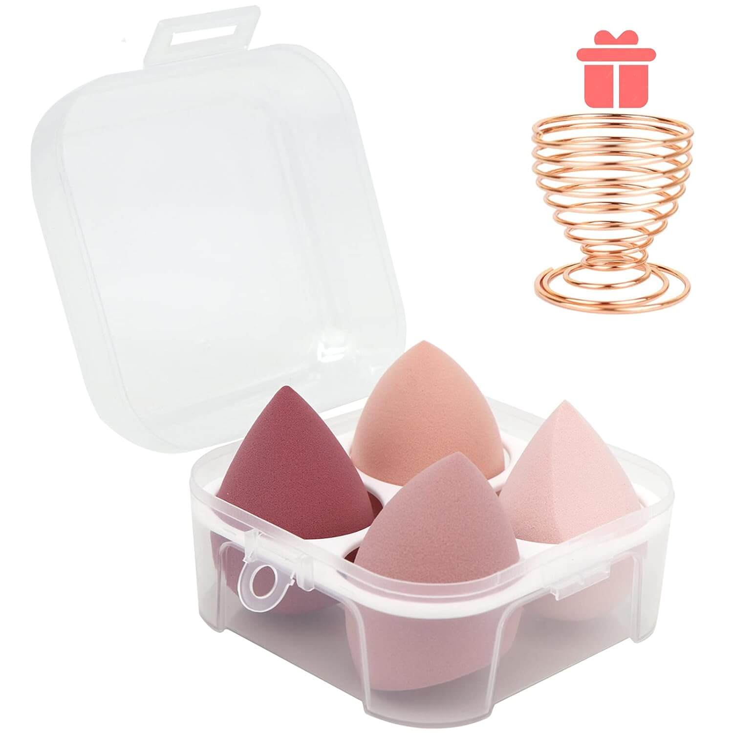 ProBlend – Make-up Sponsenset met vier make-up sponsen in een opbergdoos