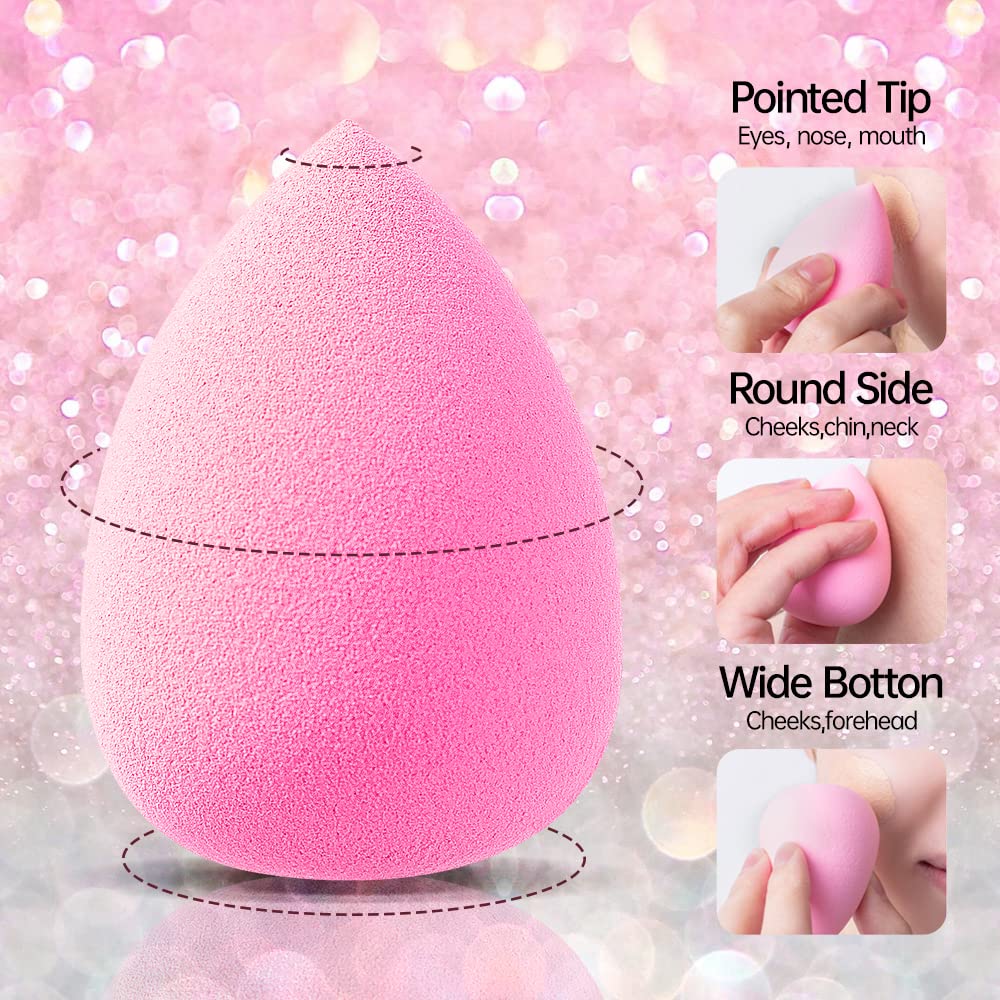 SoftBlend – Make-up Sponsenset featuring various application tips for flawless makeup.